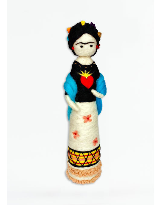Frida Doll - Iconic woman (It is made to order. Manufacturing 5 business days)